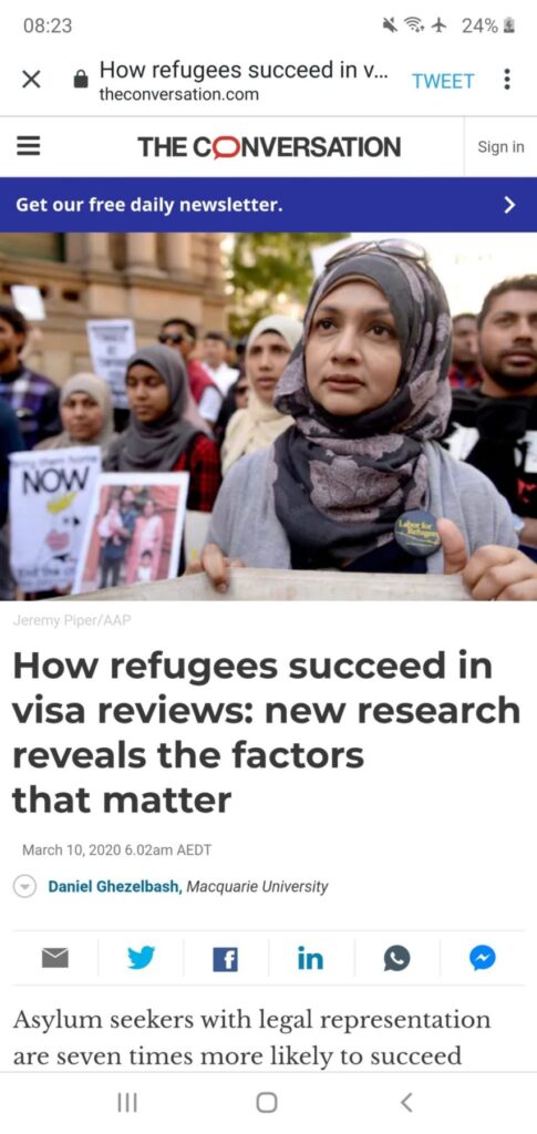 News - How refugees success - Nilesh Nandan Immigration Lawyer