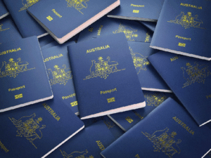 Passport background image